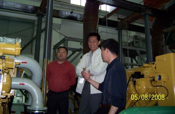 视察设备陆上联调现场